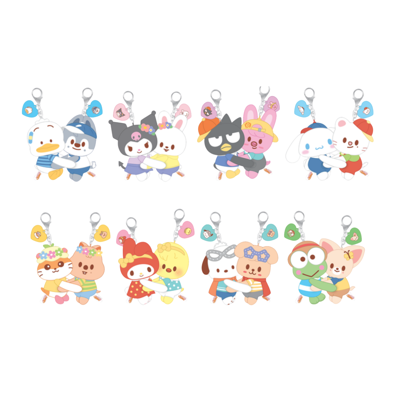 HUG PLUSH KEYRING - SKZOO X SANRIO CHARACTERS