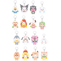SECRET FLOCKED FIGURE KEYRING (Random 1/16) - SKZOO X SANRIO CHARACTERS