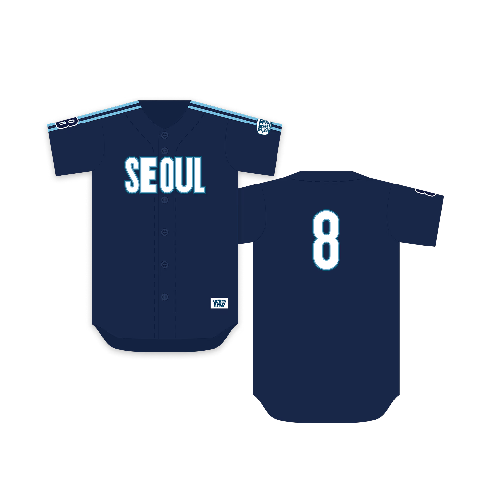 BASEBALL JERSEY SEOUL Ver. - SKZOO EVERYWHERE ALL AROUND THE WORLD