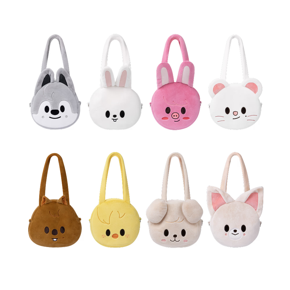 SKZOO FACE SHOULDER BAG - SKZOO EVERYWHERE ALL AROUND THE WORLD