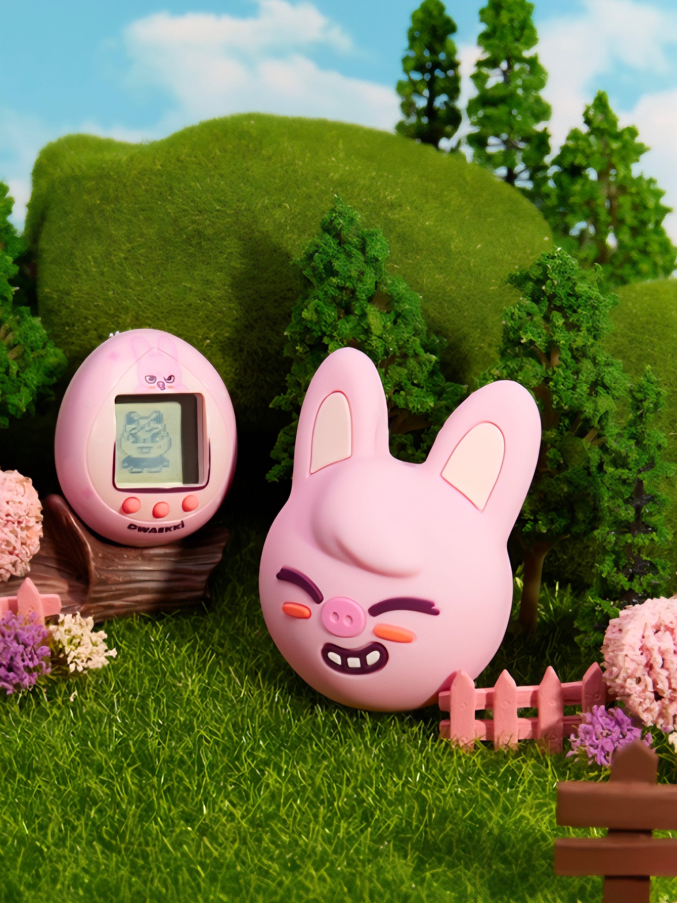 SKZOO Tamagotchi & Case set