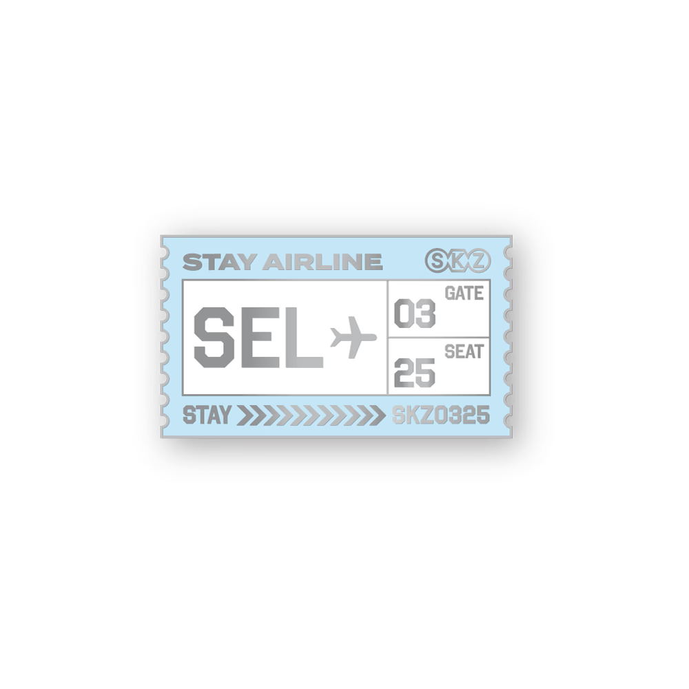 METAL BADGE SEOUL Ver. - SKZOO EVERYWHERE ALL AROUND THE WORLD