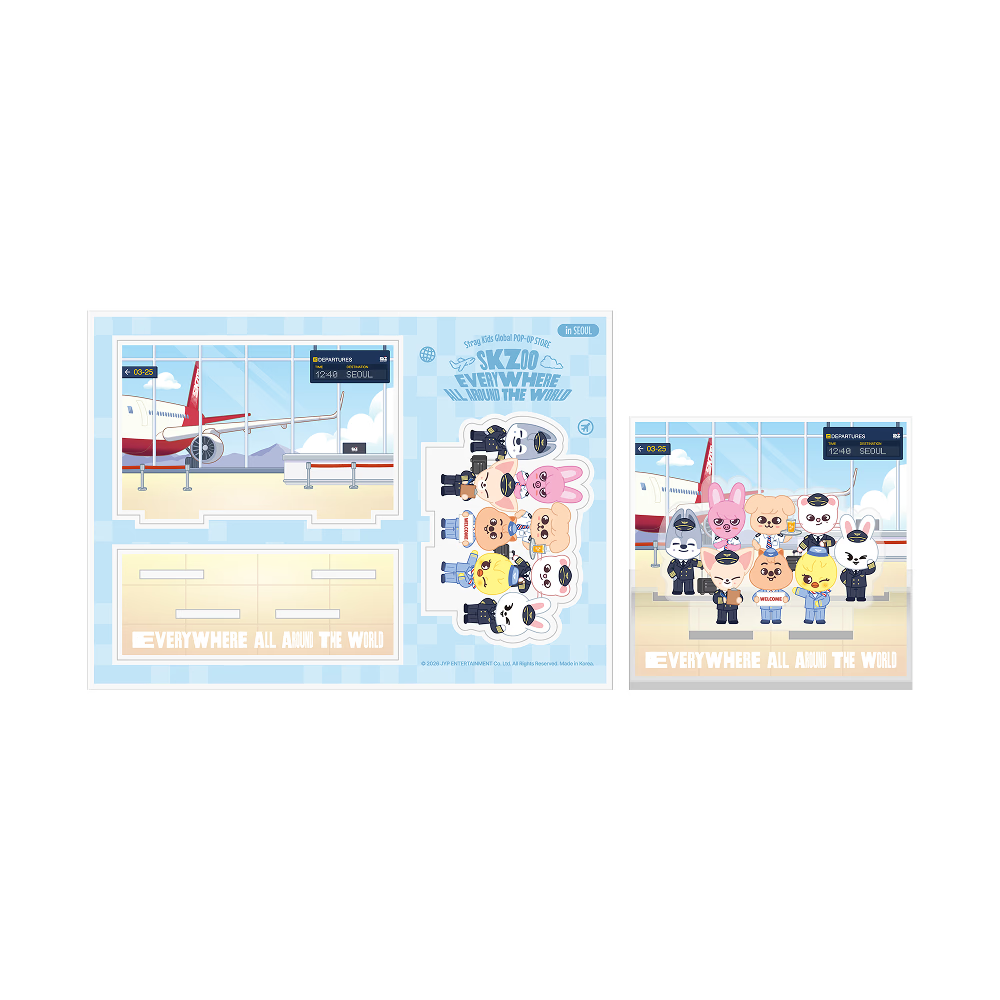 SKZOO ACRYLIC STAND SEOUL Ver. - SKZOO EVERYWHERE ALL AROUND THE WORLD